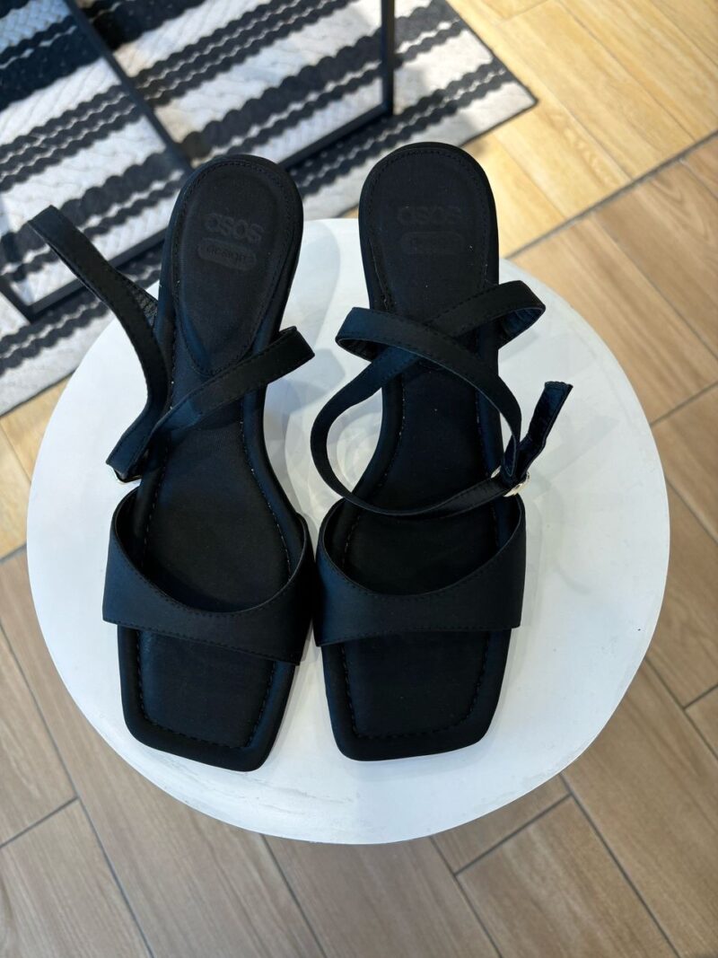 Sandales à Talon - Noir