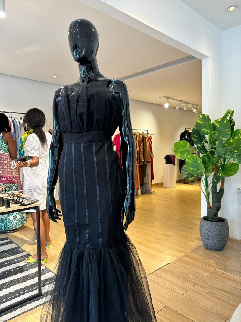 Robe Bustier - Noir – Image 2