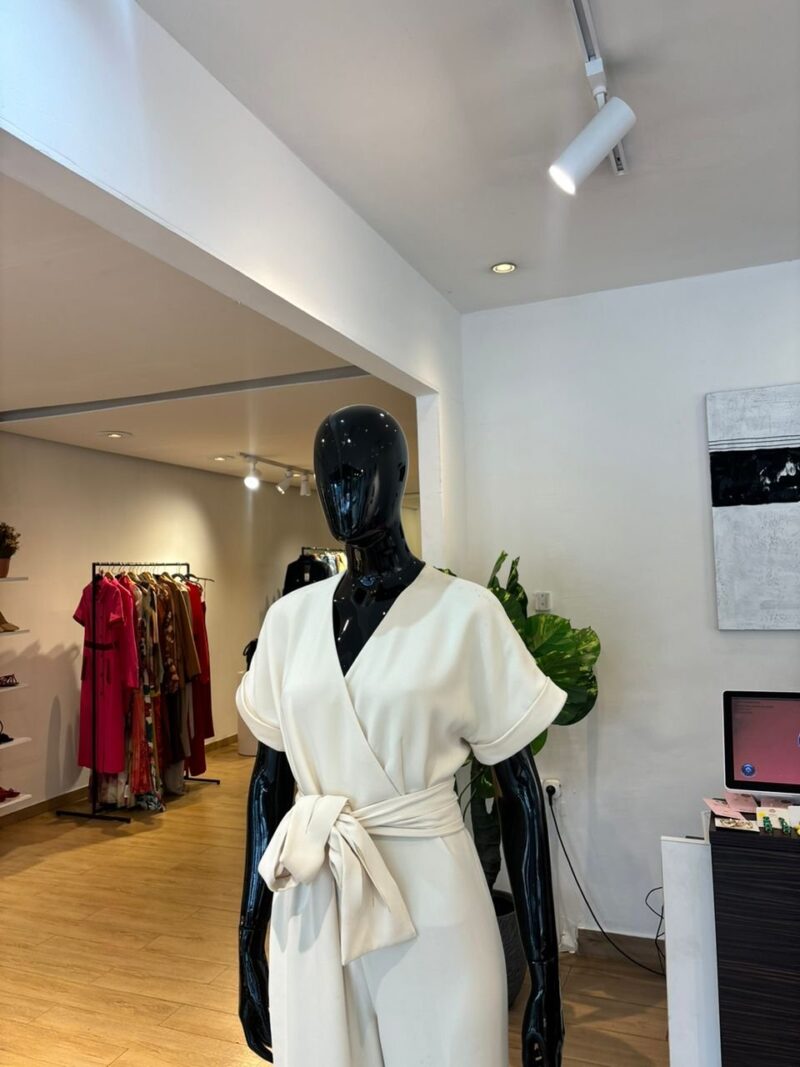 Combinaison à Nouer - Beige Clair – Image 3